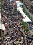 Tribeca Film Festival Street Fair on Greenwich Street